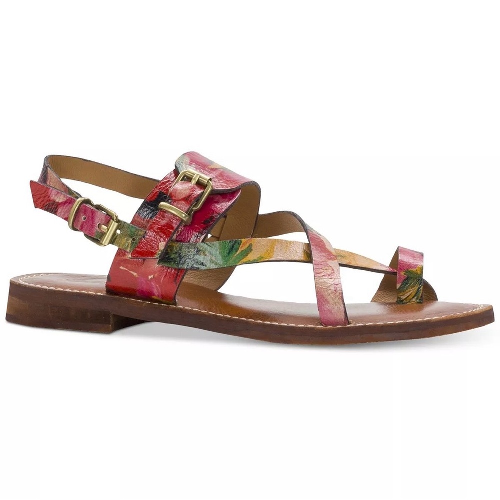Patricia‎ Nash Fidella Spring Multi Strappy Leather Sandals